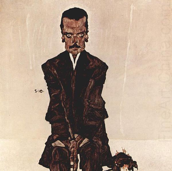 Egon Schiele Portrait of Eduard Kosmack china oil painting image